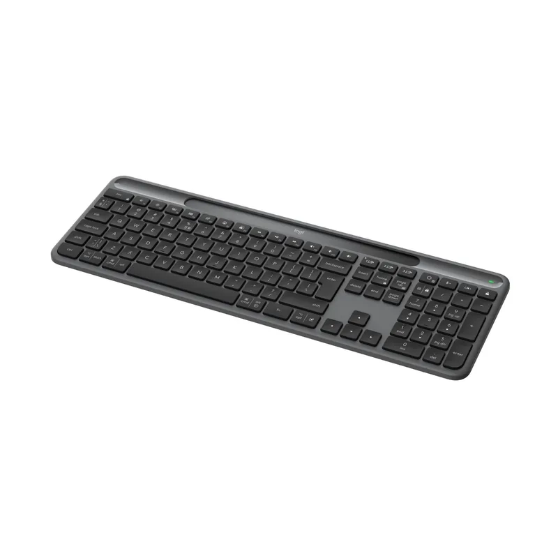 Logitech Signature Slim Solar+ K980 juhtmevaba klaviatuur, US paigutus, must