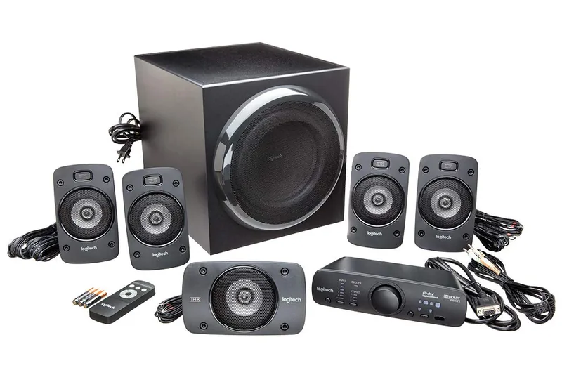 Logitech Z906 5.1, must - Arvutikõlarid, 980-000468