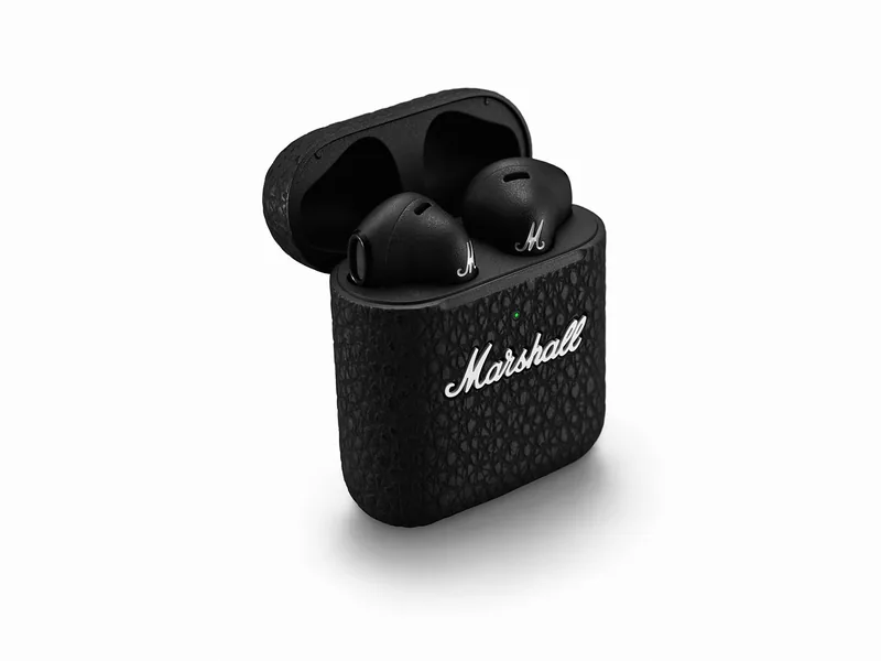 Marshall Minor III juhtmevabad kõrvaklapid, Bluetooth 5.2, must