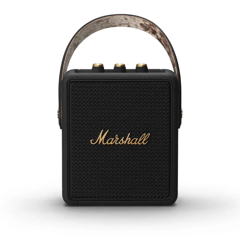 Marshall Stockwell II kaasaskantav kõlar, 20W, Bluetooth 5.0, must/kuldne