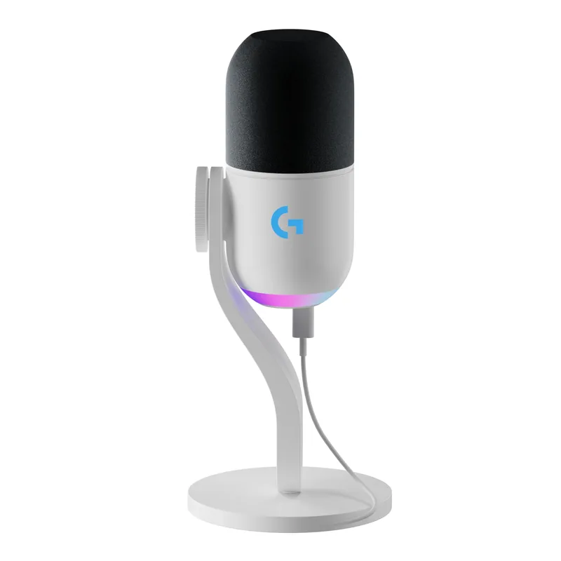 Mikrofon Logitech Blue Yeti GX, valge (988-000576)