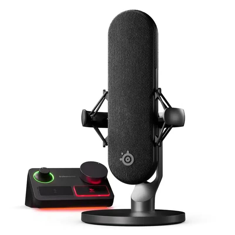 SteelSeries Alias Pro 61597 XLR/USB-C mikrofon, must