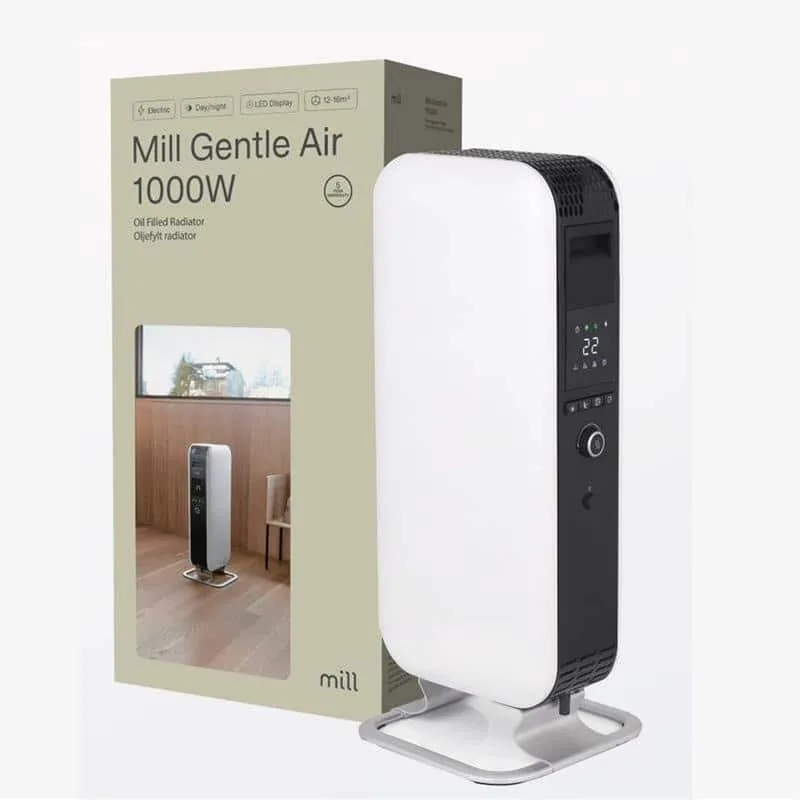 Mill AB-H1000DN Gentle Air 1000 W õliradiaator, valge