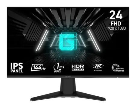 MSI G242L E14 24" FHD 144 Hz IPS mängurimonitor, must
