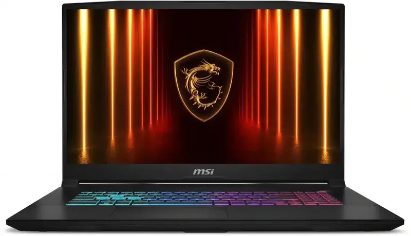 MSI Katana 17HX B14W mängusülearvuti RTX 5070 graafikaga