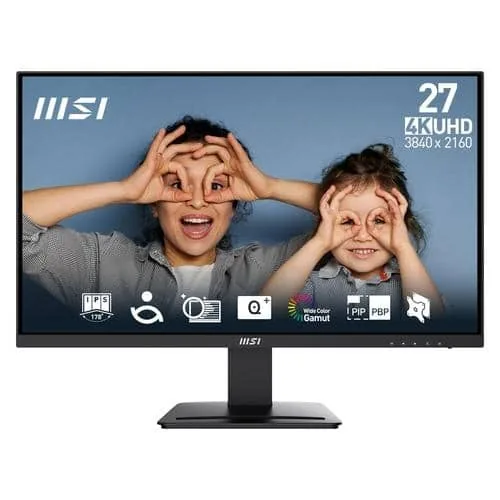 MSI PRO MP273U 27" 4K UHD IPS monitor, must