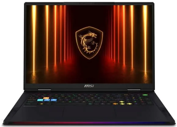 MSI RDR18HX-A2XWIG-230NL Raider 18 mängurisülearvuti 18" Mini-LED RTX 5080