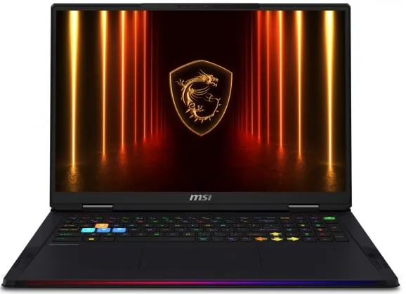 MSI RDRA18HX-A9WIG-011NL Raider A18 mängusülearvuti RTX 5080 ja 64GB mäluga