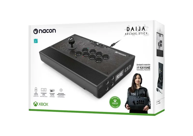 Nacon Daija Arcade Stick, Xbox/PC arkaadjuhtkang, must