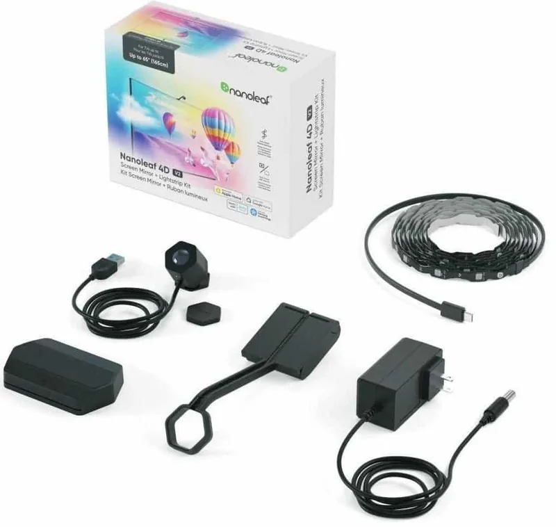 Nanoleaf 4D v2 N6900K02-43LS Screen Mirror + Lightstrip komplekt kuni 65"