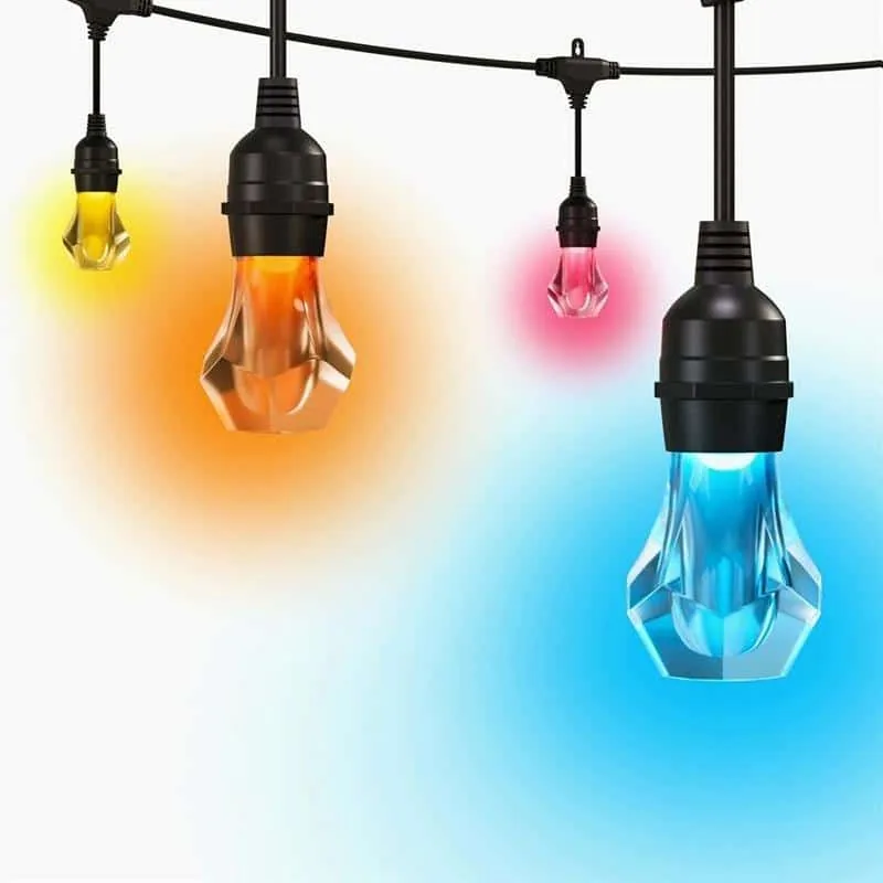 Nanoleaf NF084K02-20SLO Matter välivalgusnöör 15 m, RGB, must