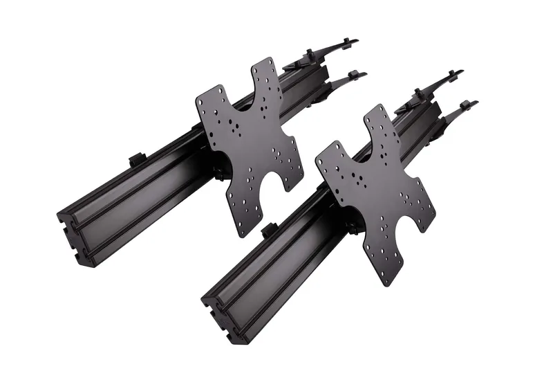 Next Level Racing Elite Freestanding Triple Monitor Stand, must - Monitoristatiivi lisand, NLR-E006