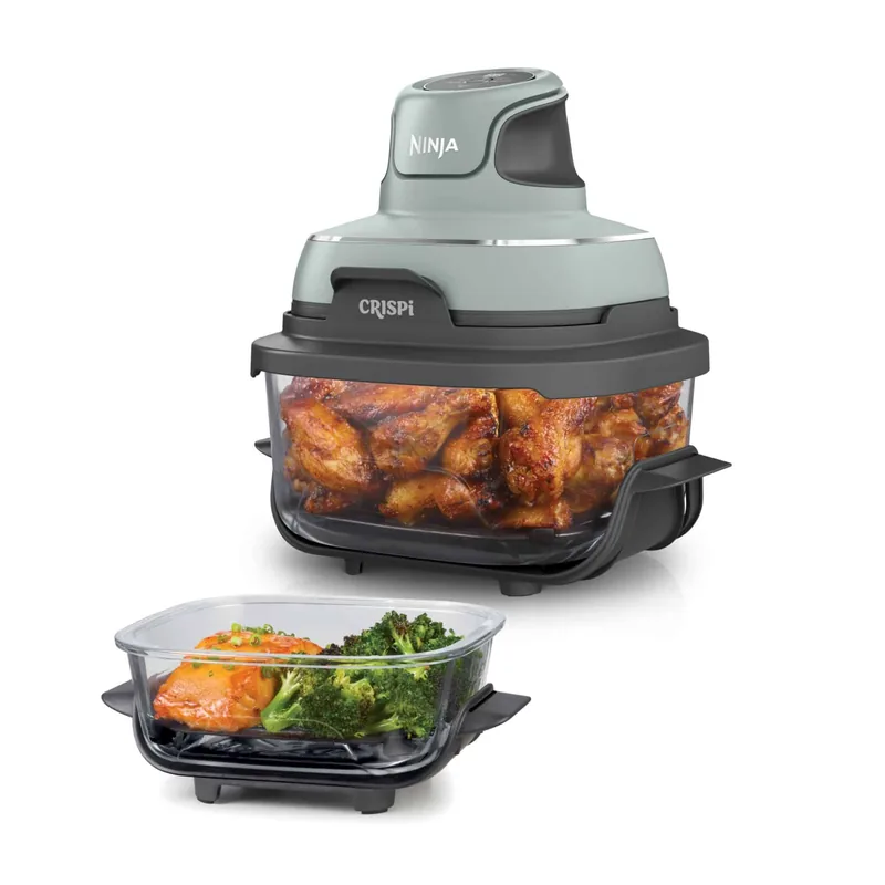 Ninja CRISPi FN101EUSG 4-ühes kuumaõhufritüür, 1700 W, 3.8 L, roheline