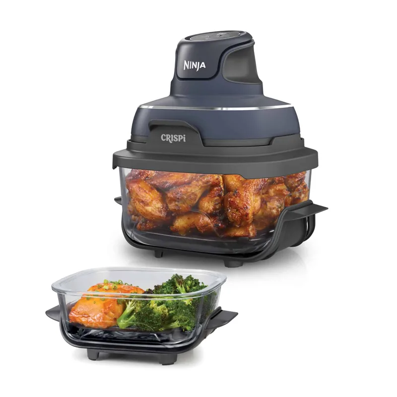 Ninja CRISPi FN101EUGY 4-ühes kuumaõhufritüür, 1700 W, 3.8 L, tumesinine