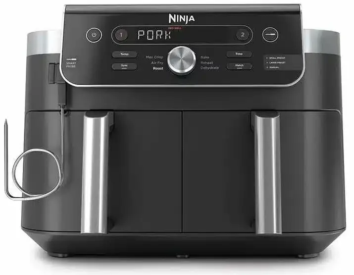 Ninja DualZone XL DZ950EU kuumaõhufritüür, 9,5 L, 2470 W, must