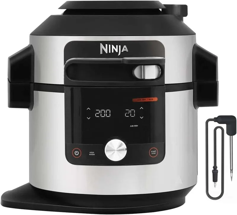 Ninja OL750EU Foodi MAX 14-in-1 multiküpsetaja, 7,5L, must/hõbedane