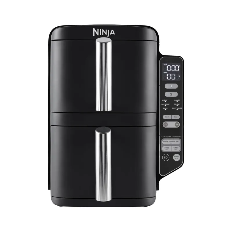 Ninja SL300EU Double Stack 7.6L kuumaõhufritüür, 2470W, must