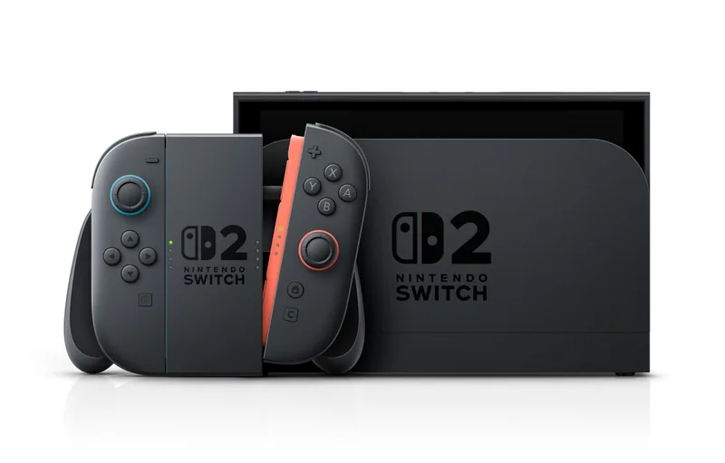 Nintendo Switch 2 + Mario Kart World, must - Mängukonsooli komplekt, 045496321529