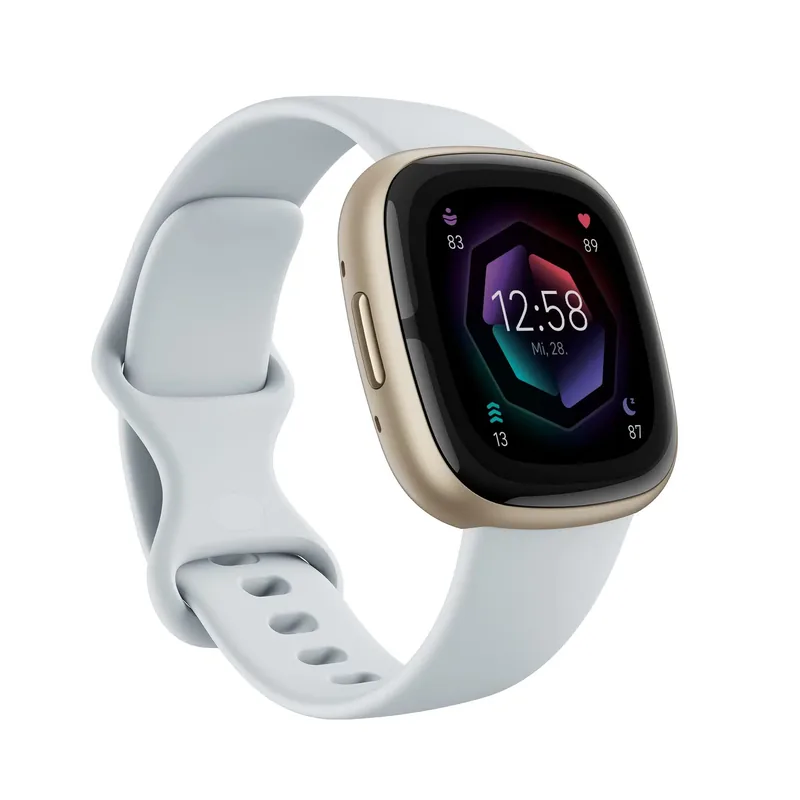 Fitbit Sense 2 FB521GLBM nutikell, kuldne/helesinine