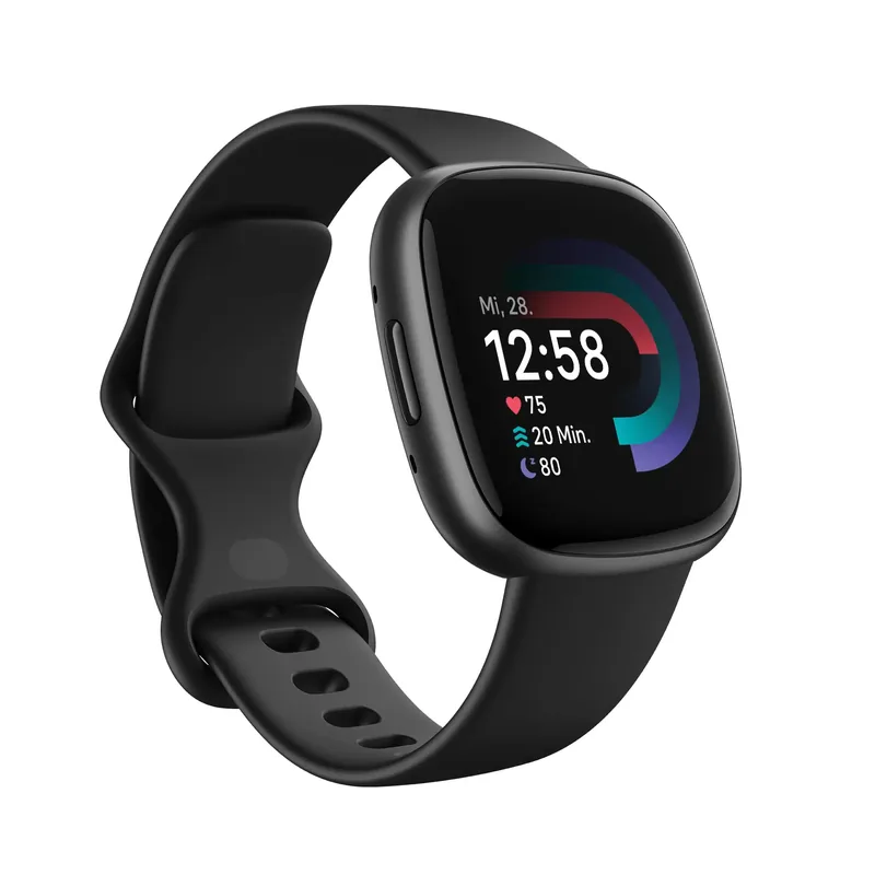 Fitbit Versa 4 FB523BKBK nutikell, GPS, must
