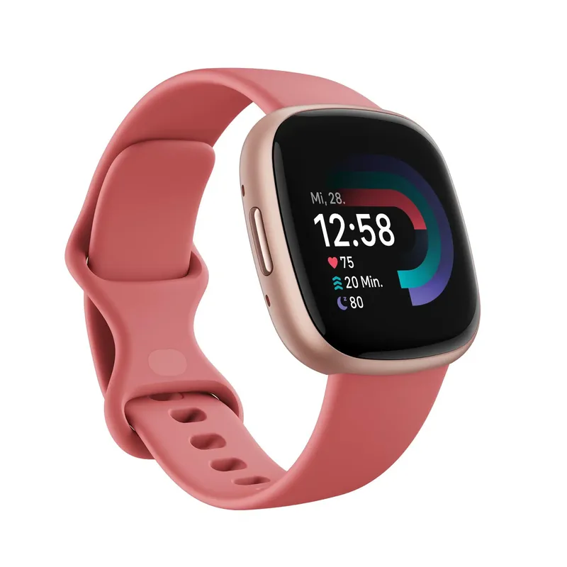 Fitbit Versa 4 FB523RGRW nutikell, roosa, 38 mm
