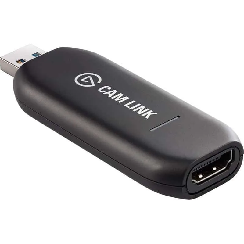 Elgato Cam Link 4K USB-A videohõiveseade, must
