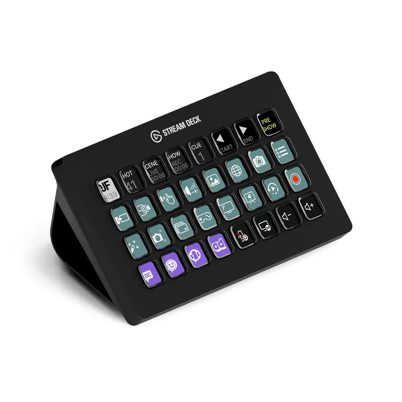 Elgato Stream Deck XL 10GAT9901 juhtpult, 32 nuppu, must