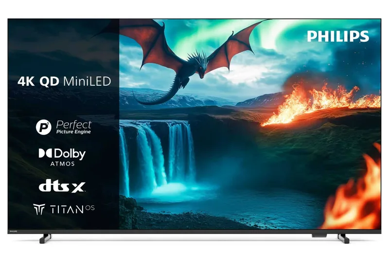 Philips 65MLED820/12 QD Mini LED teler 65" 4K UHD Ambilight