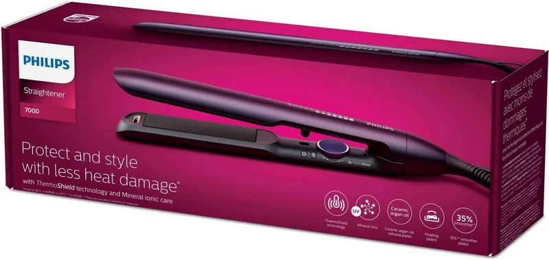 Philips BHS752/00 7000 Series sirgendaja, 120-230 °C, lilla
