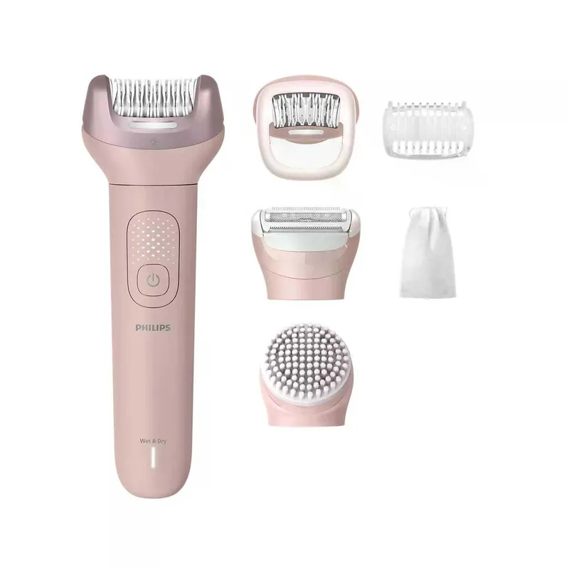 Philips BRE718/00 Series 9000 märg- ja kuivkasutusega epilaator, roosa