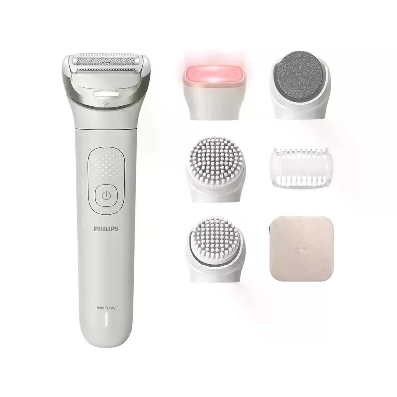 Philips BRE748/00 9900 Wet & Dry raseerija, 7-osaline ilukomplekt, hall