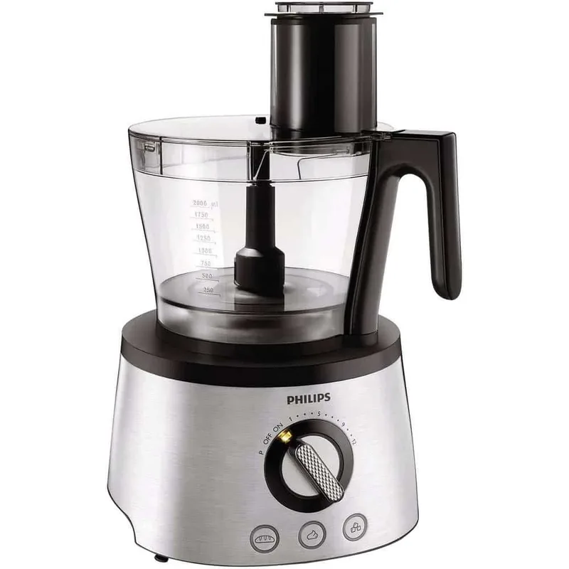 Philips HR7778/00 Avance Collection köögikombain, 1300 W, must/hõbedane