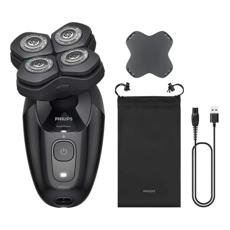 Philips HS5980/15 Head Shaver Pro 5000 Series pearaseerija, must