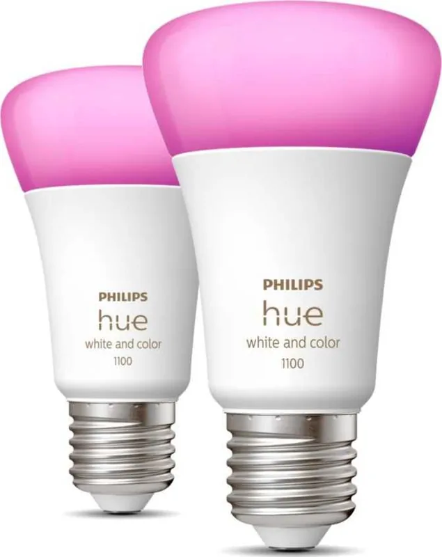 Philips Hue 929002468802 värvilised nutivalgustid E27, 2 tk