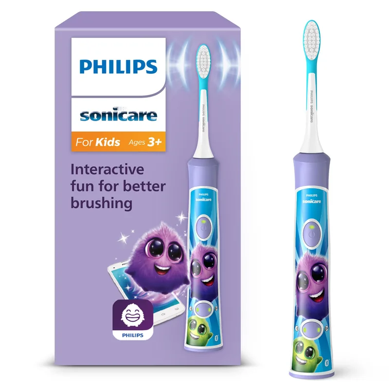 Philips HX6322/12 elektriline hambahari lastele, lilla