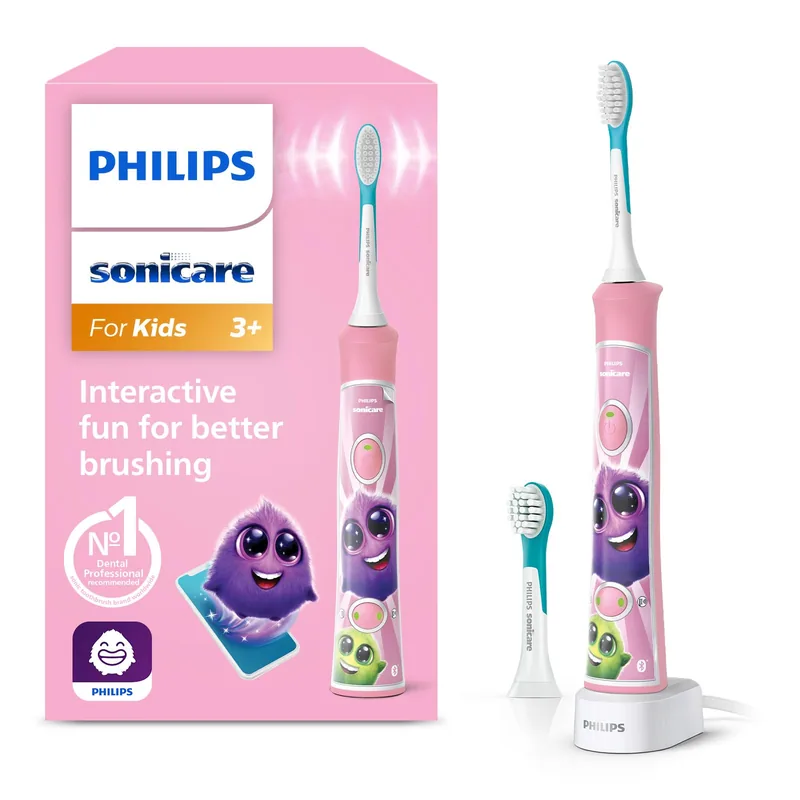 Philips HX6352/42 Sonicare elektriline hambahari lastele, roosa