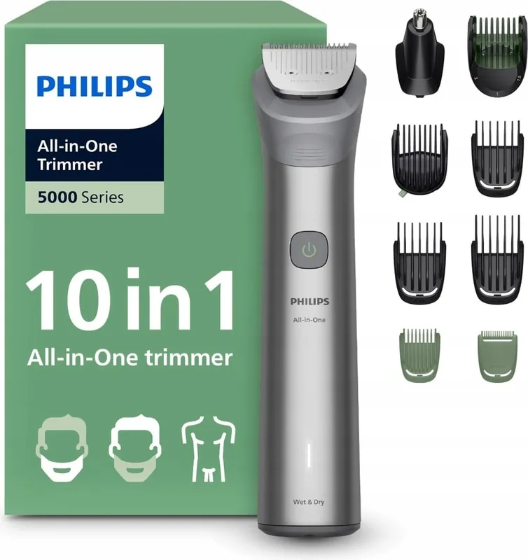 Philips MG5931/15 All-in-One Trimmer 5000, 10-ühes, hall