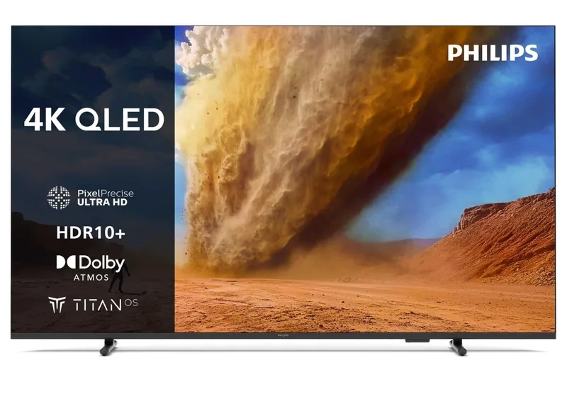 Philips PUS7810, 75'', 4K UHD, QLED, must - Teler, 75PUS7810/12