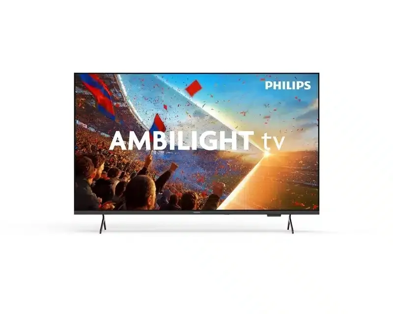 Philips PUS8001 65" 4K UHD LED teler, Ambilight 3, TITAN OS, must