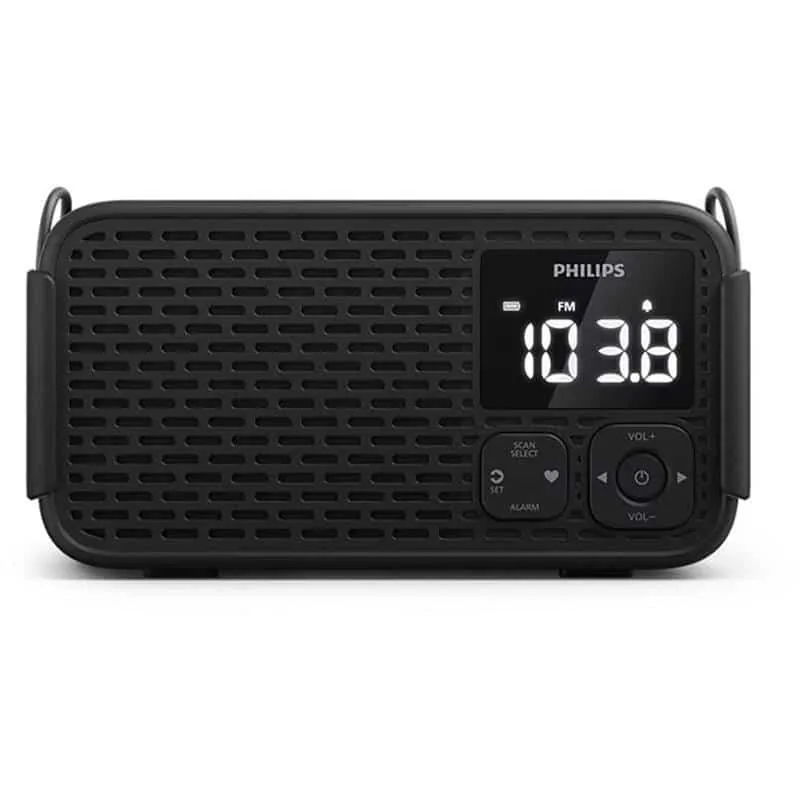Philips TAR3500/00 kaasaskantav hädaabiraadio, must