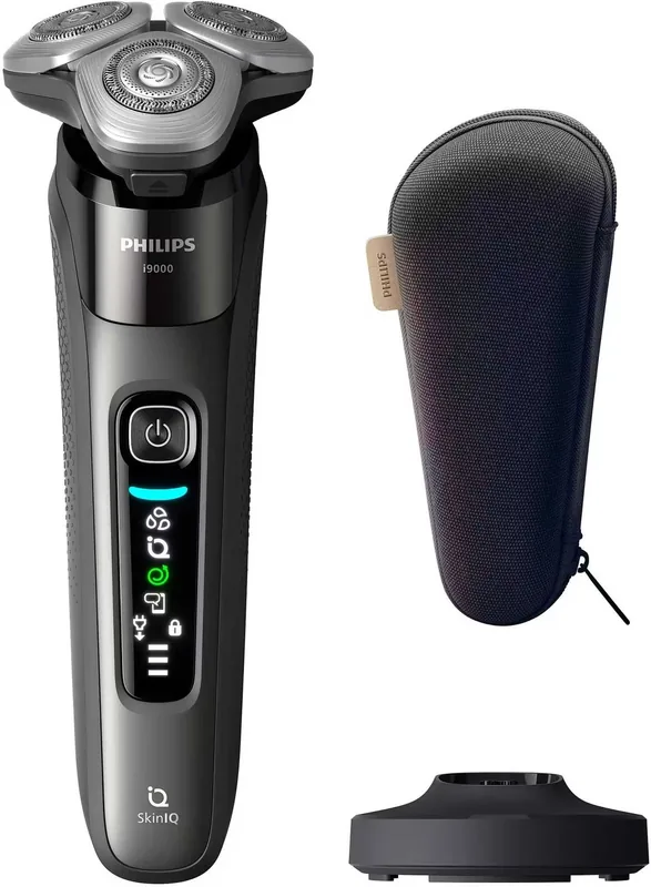 Philips X9002/10 i9000 SkinIQ raseerimisketastega pardel, tumehall