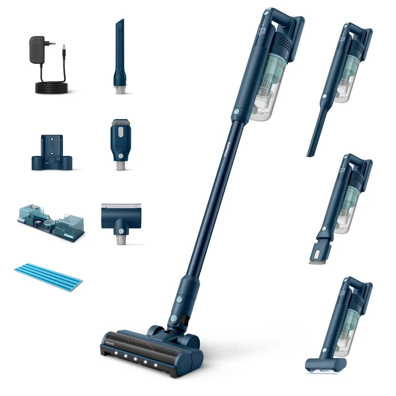 Philips XC5141/01 5100 seeria juhtmeta varstolmuimeja, Aqua moodul, roheline