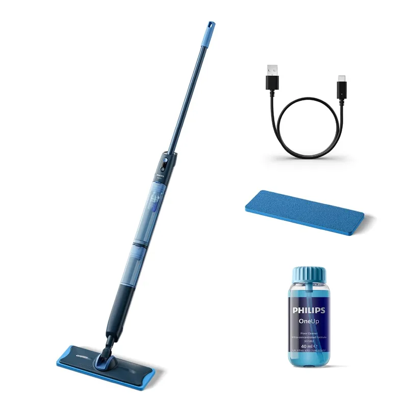 Philips XV5113/01 OneUp Series 5000 elektriline mopp, sinine