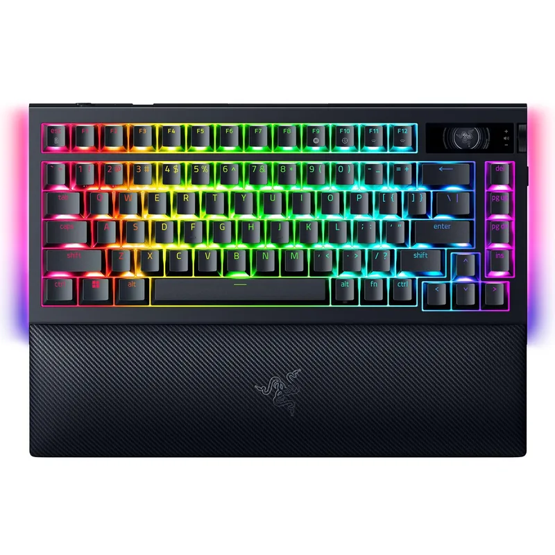 Razer BlackWidow V4 Pro 75% RZ03-05130100-R3M1 juhtmevaba mehaaniline klaviatuur, must