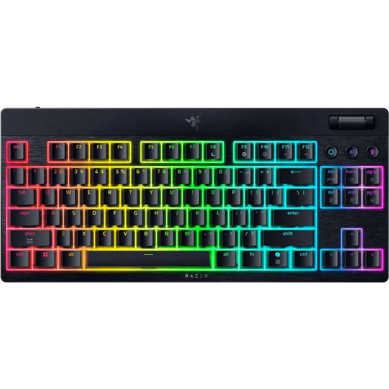 Razer BlackWidow V4 Low-Profile HyperSpeed RZ03-05450500-R3M1 juhtmevaba klaviatuur, TKL, must