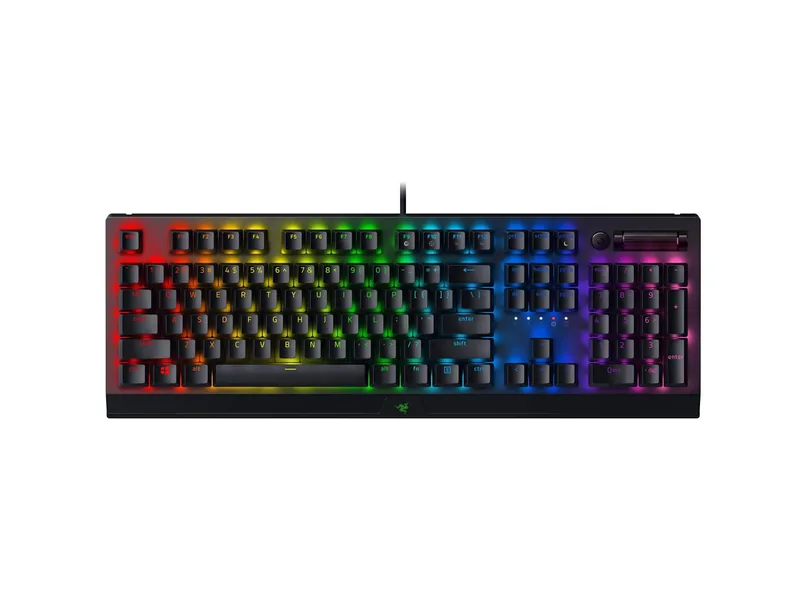 Razer BlackWidow V4 X mehaaniline klaviatuur, Green Switch, SWE