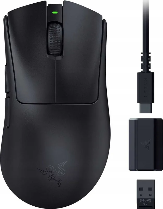 Razer DeathAdder V3 Hyperspeed juhtmevaba hiir 26000 DPI, must