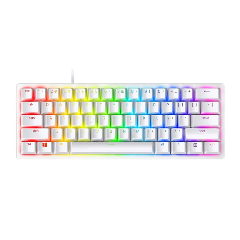 Razer Huntsman Mini Mercury Ed. RZ03-03390400-R3M1 mehaaniline klaviatuur, US, valge