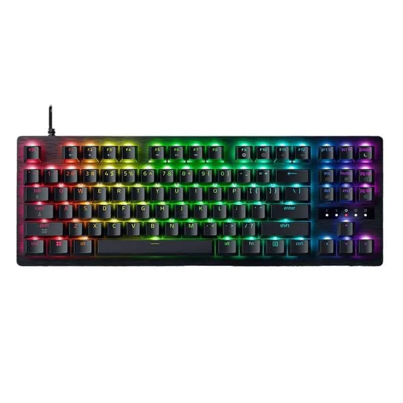 Razer Huntsman V3 8kHz TKL mehaaniline klaviatuur, US, must