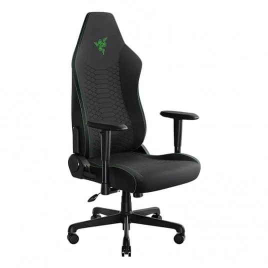 Razer Iskur V2 X Fabric mänguritool, must/roheline, kangaskatega (RZ38-05310100-R3G1)